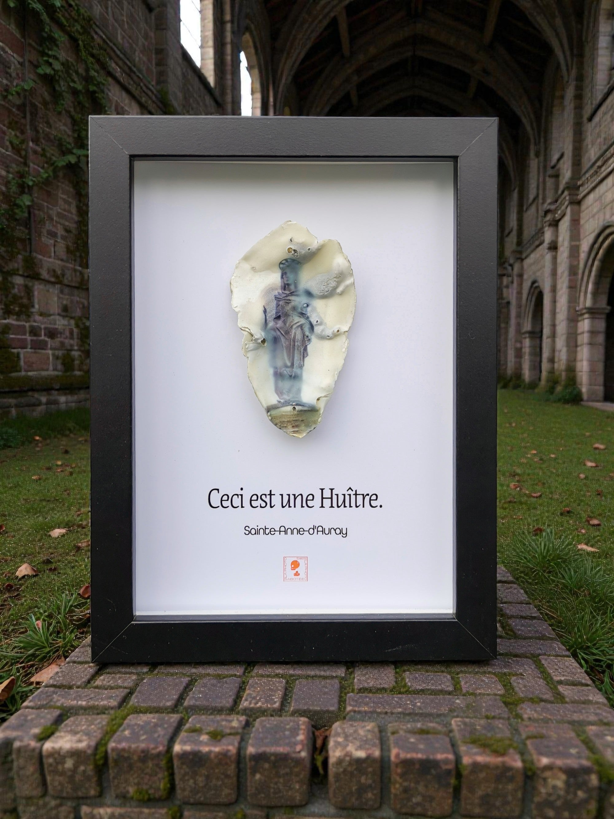 Huître Photographique – Sainte-Anne-d'Auray – Cadre Art Box 13x18 cm