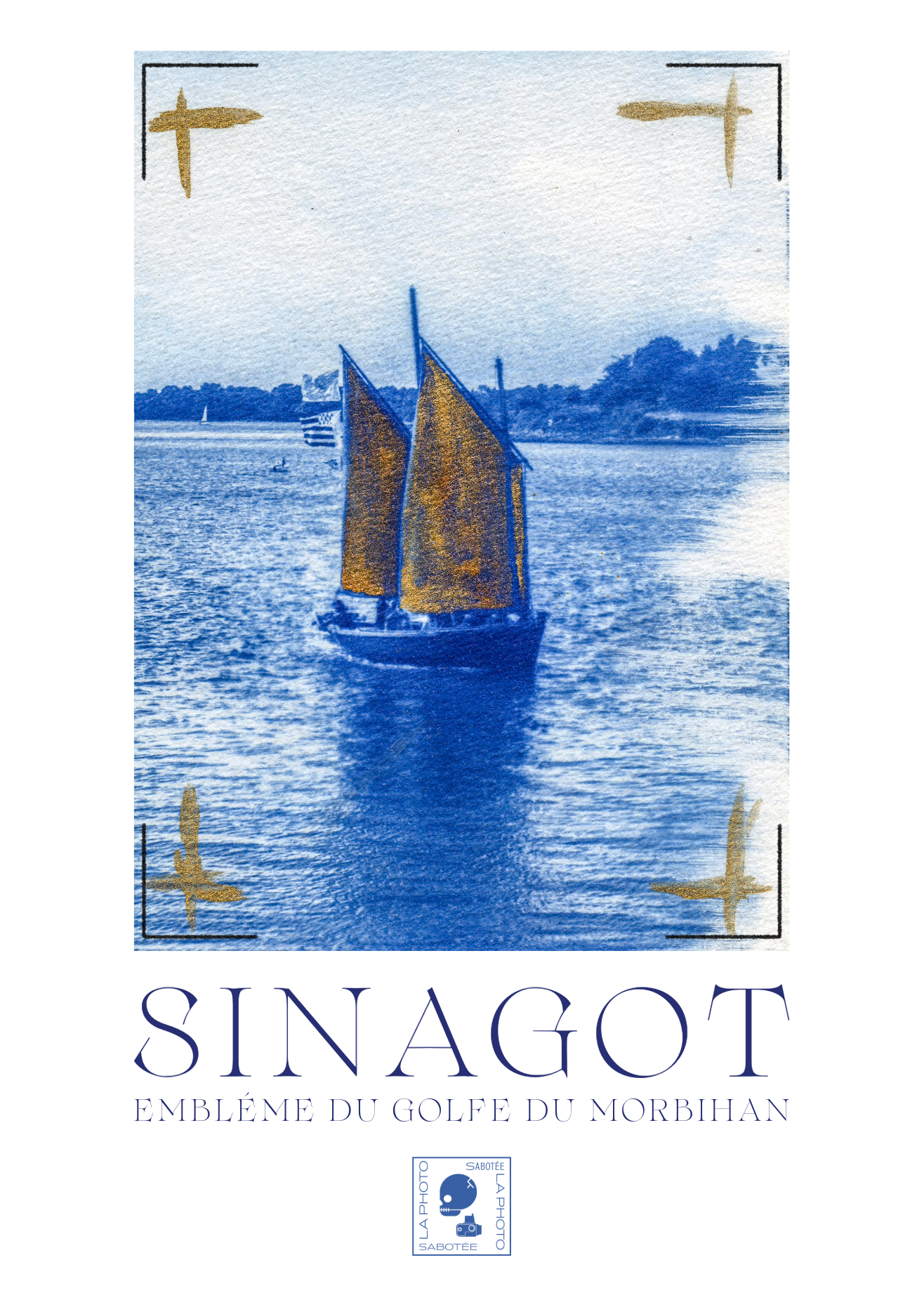 Affiche Cyanotypée (sans cadre) – Sinagot
