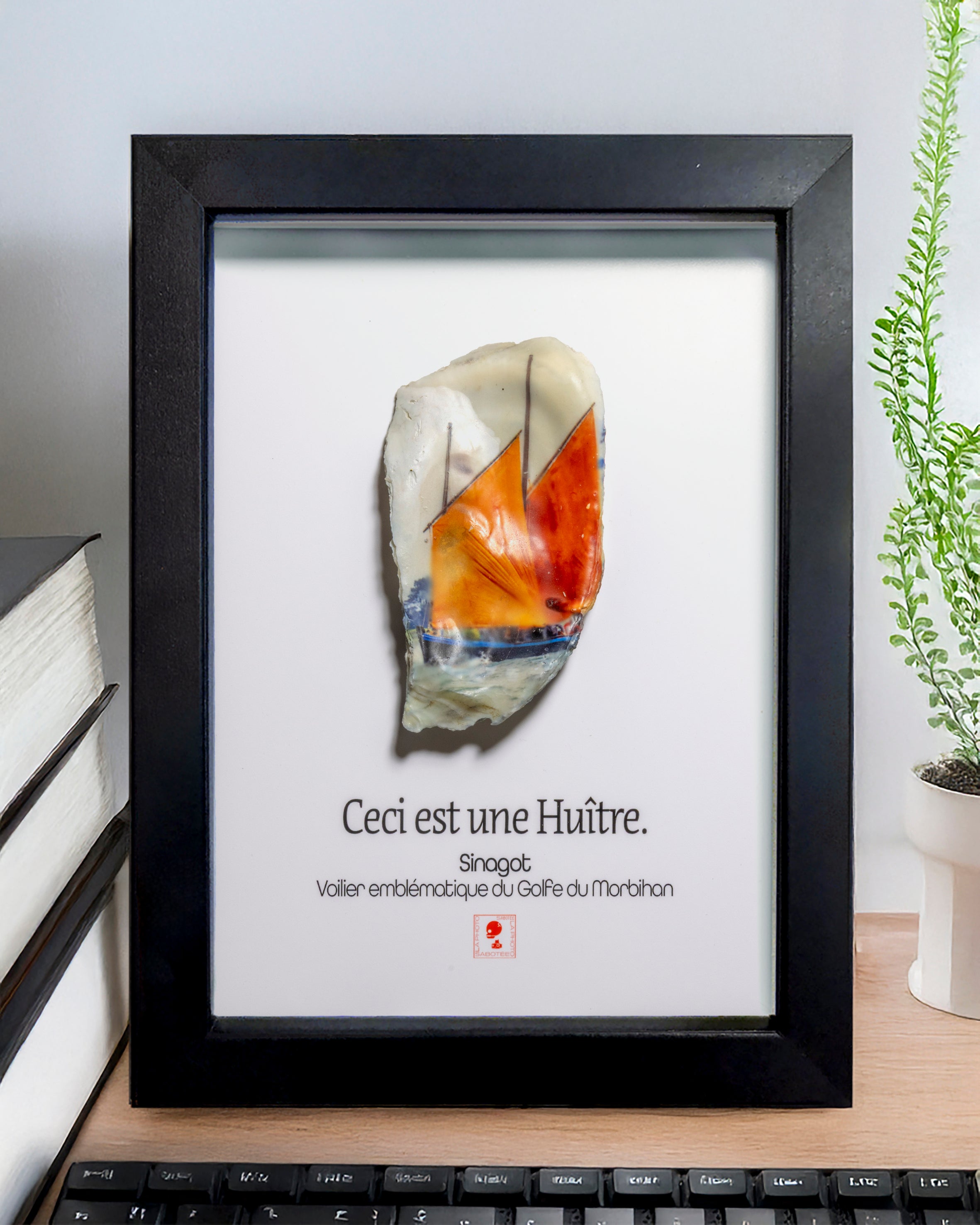 Huître Photographique – Sinagot – Cadre Classique 13x18 cm